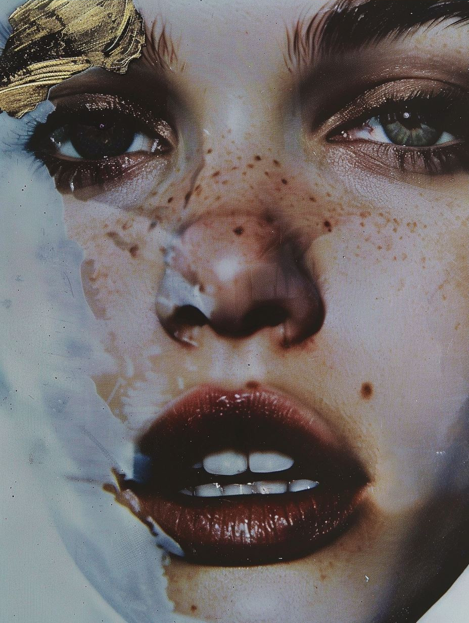 Gilded Ethereal Beauty Portraits - Image 3