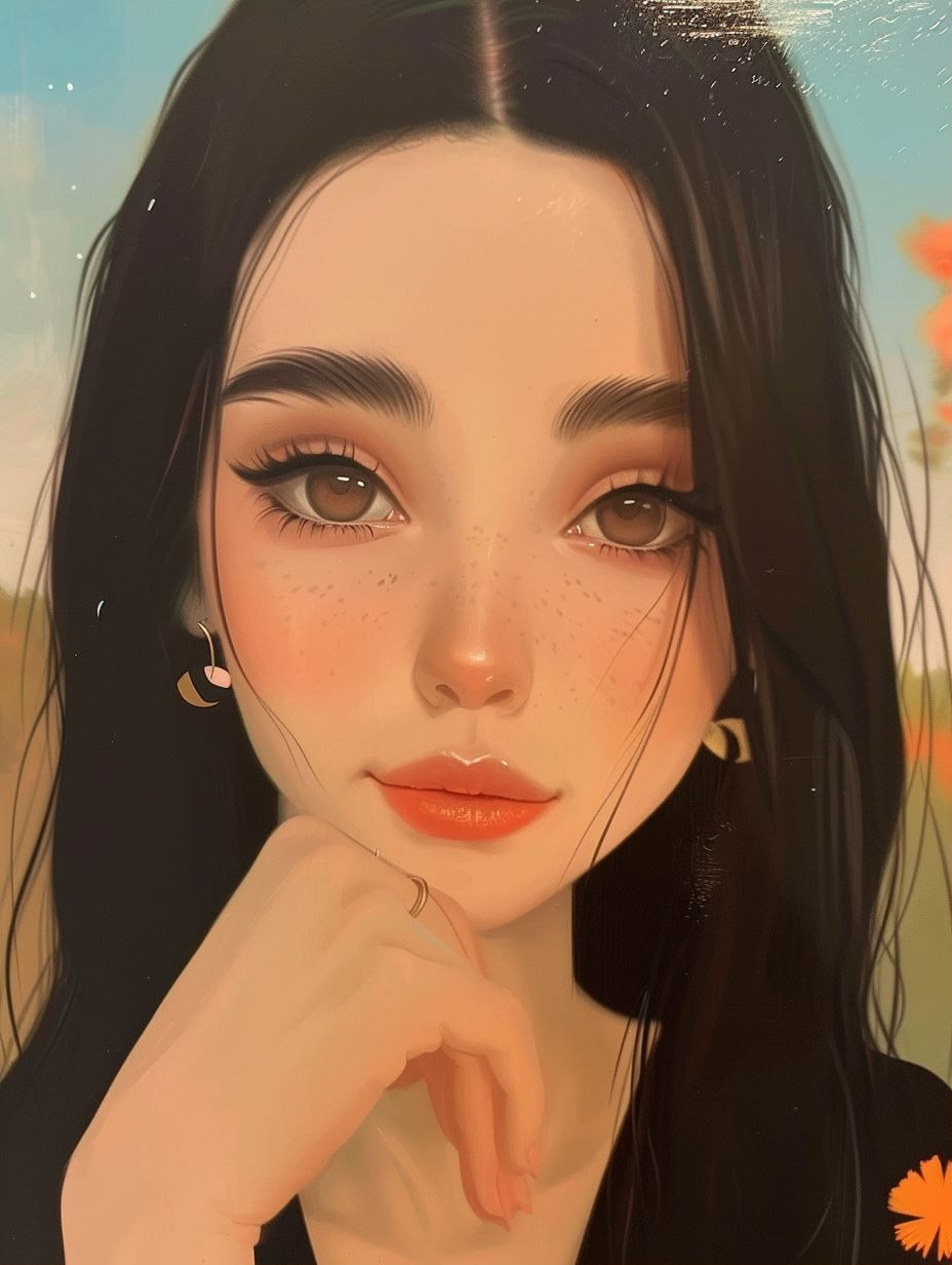 Digital Portraits of Ethereal Women - Image 1