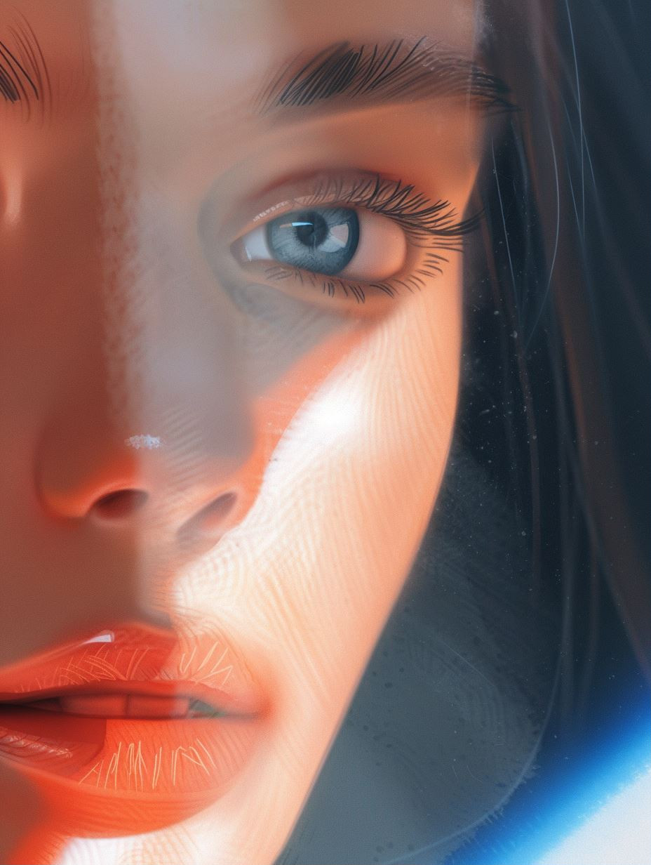 Luminous Ethereal Gaze - Image 1