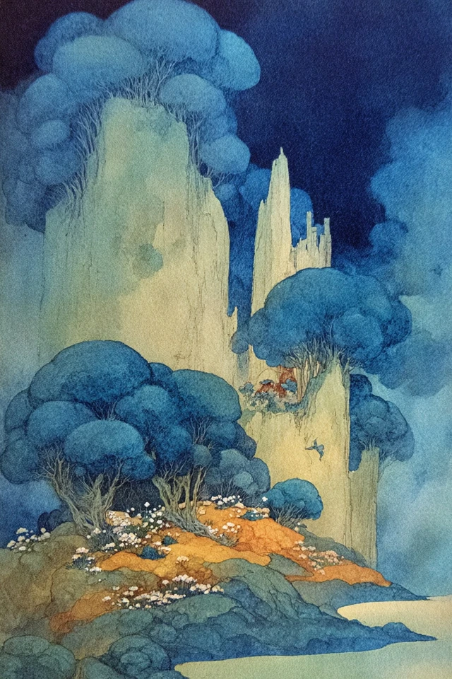 Azure Dreams of a Surreal World - Image 2