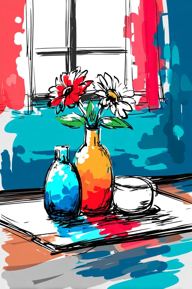 Vibrant Ink Fusion - Image 3