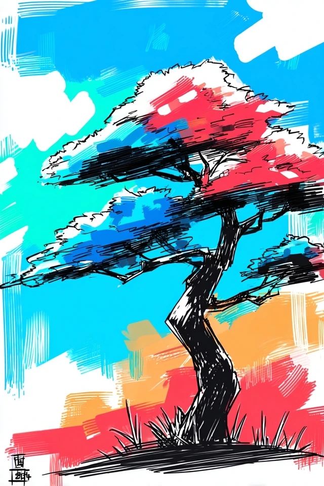 Vibrant Ink Fusion - Image 5
