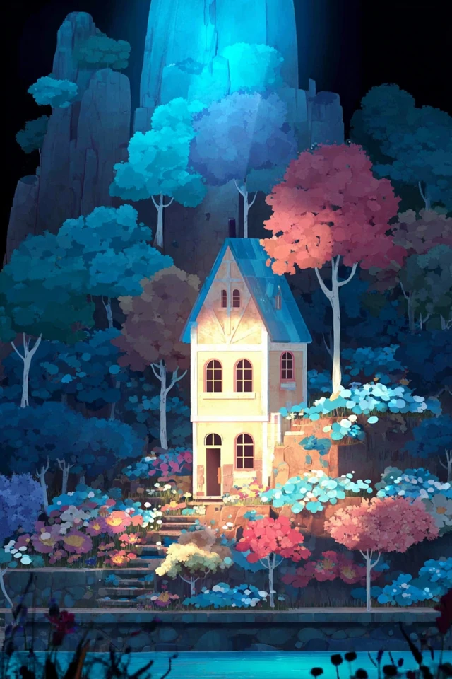 Dreamy Floral Fantasy Art - Image 6