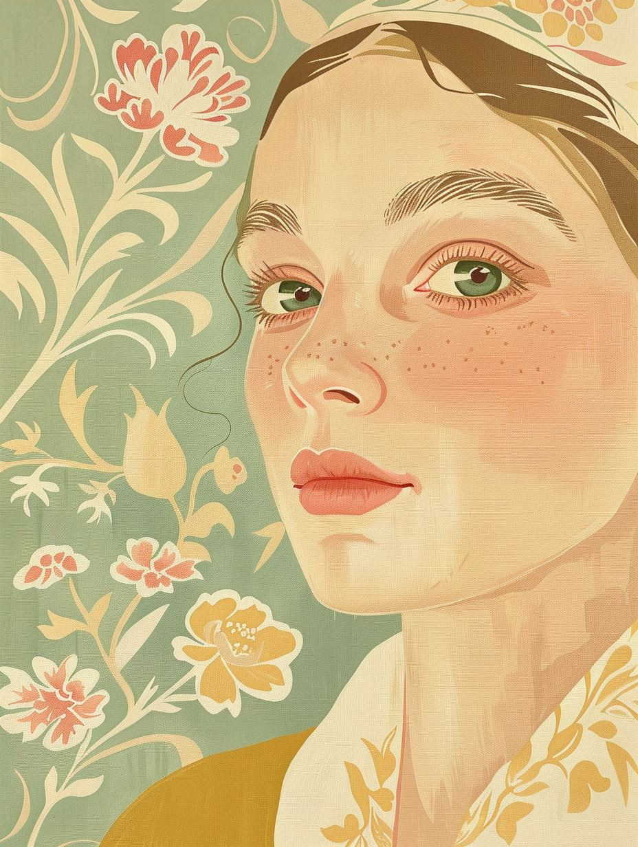 Vintage Floral Ethereal Portraits - Image 4