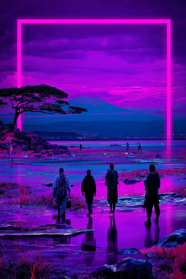 Neon Dreams: A Cyberpunk Visual Journey - Image 2