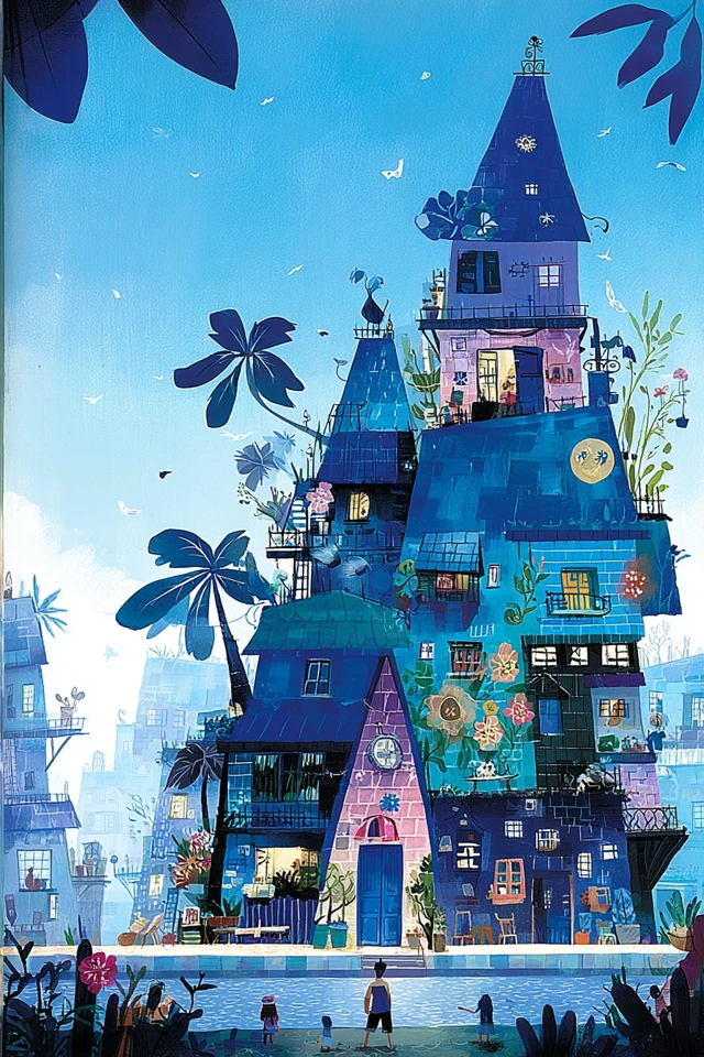 Dreamy Azure Imaginarium - Image 6