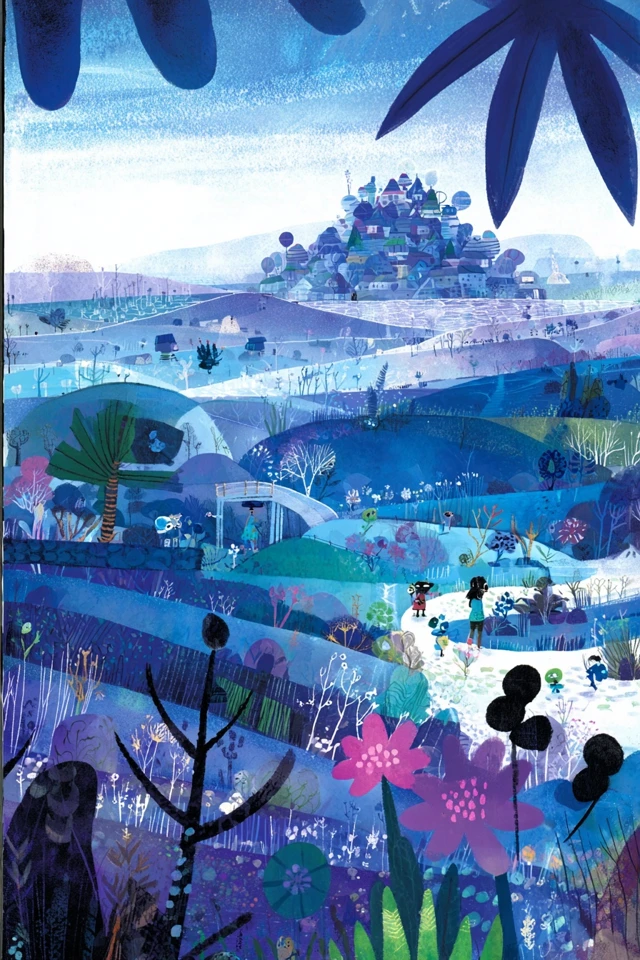 Dreamy Azure Imaginarium - Image 2