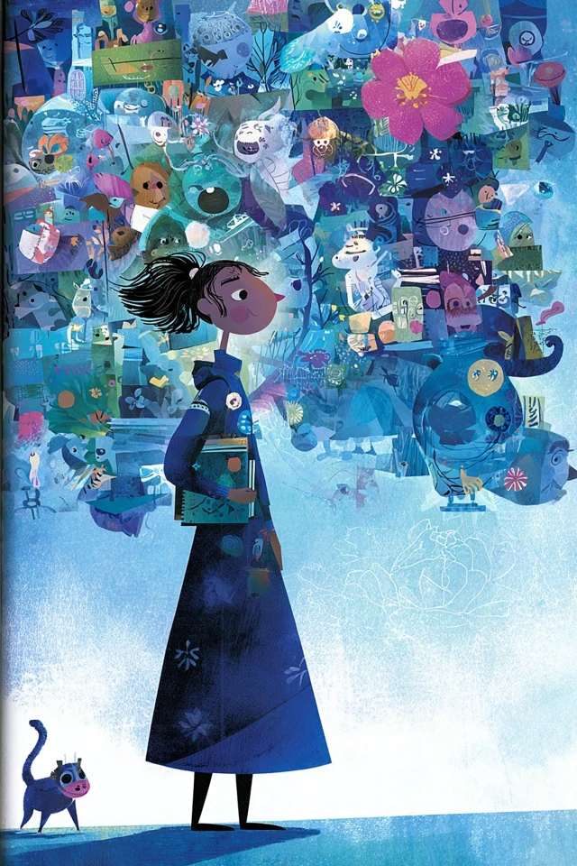 Dreamy Azure Imaginarium - Image 1