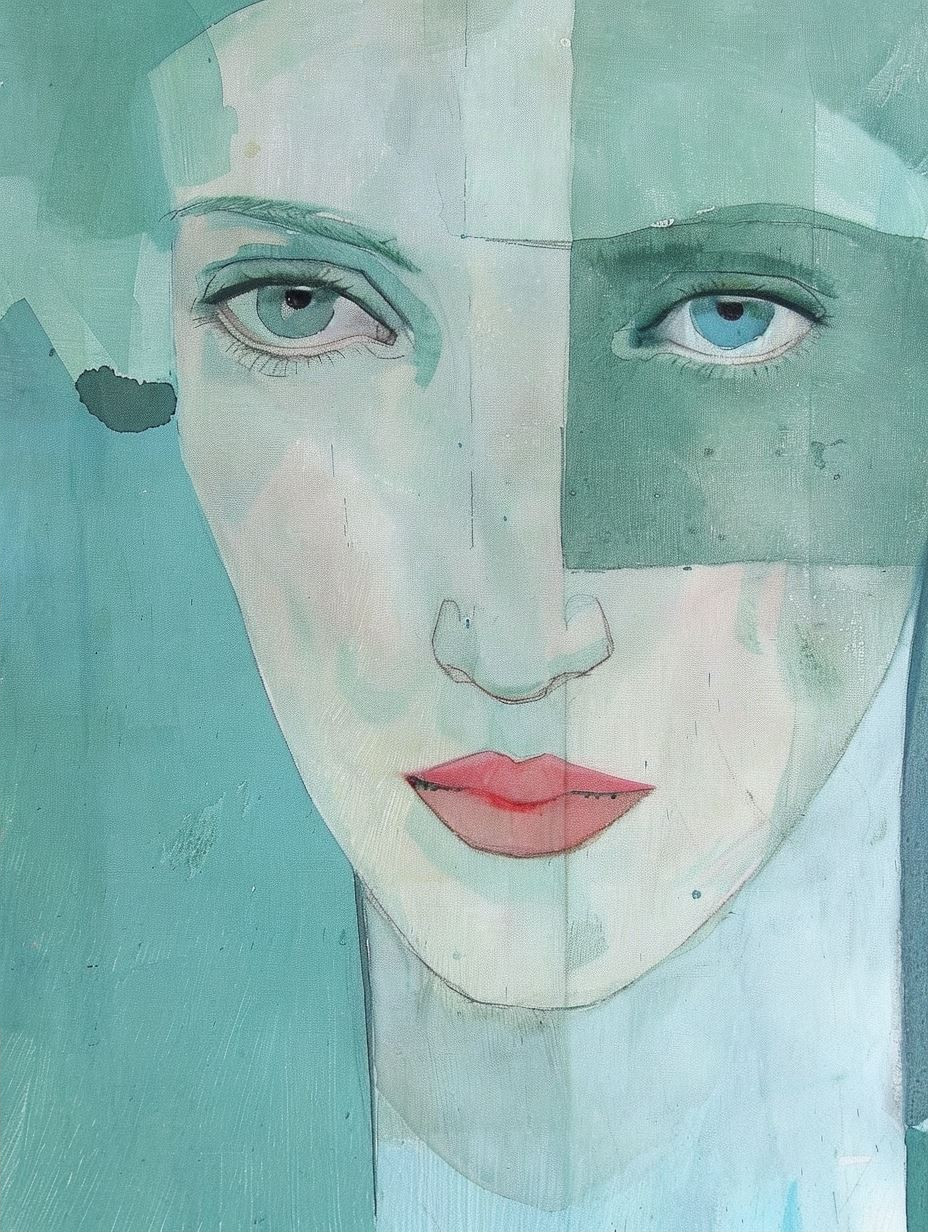 Fragments of a Teal Gaze - Image 2
