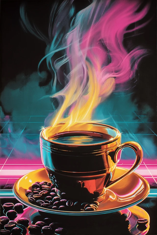 Neon Retro Glamour - Image 4