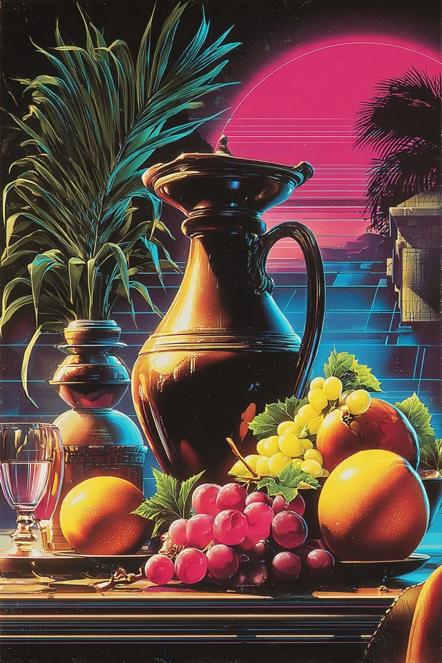 Neon Retro Glamour - Image 3