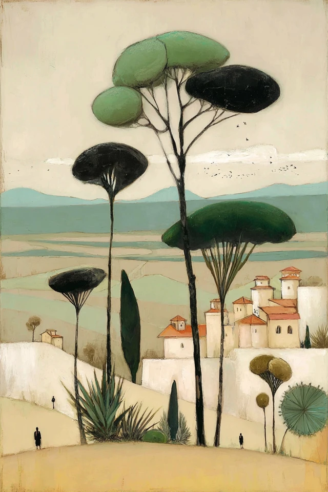 Elegant Surrealist Muse - Image 2