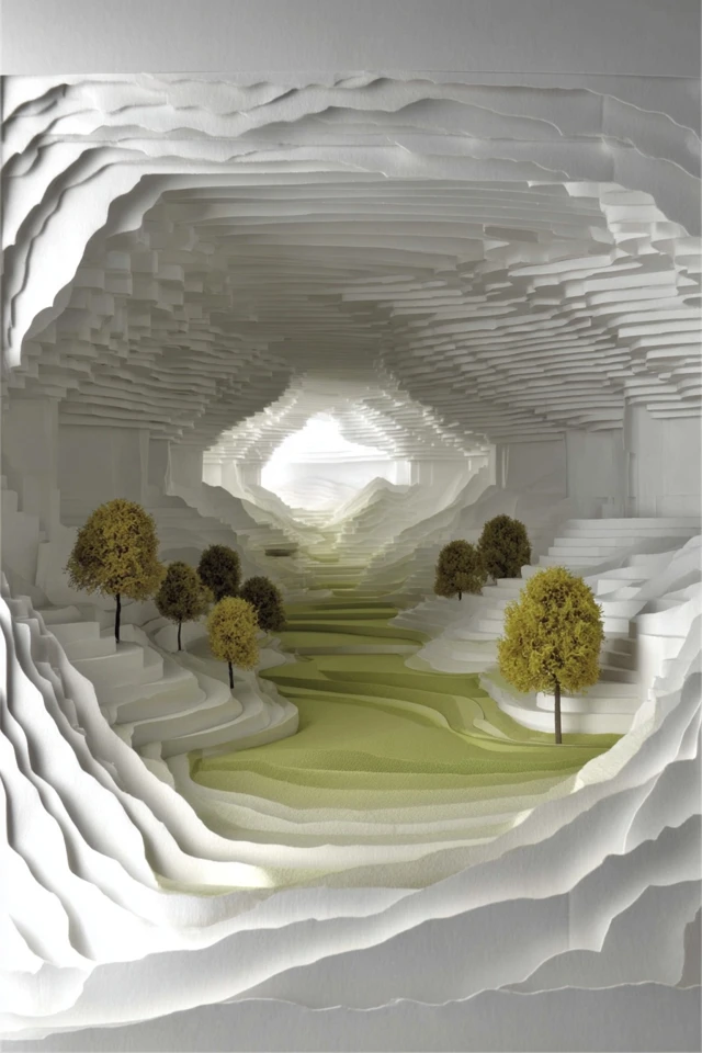 Paper Layered Portrait - Image 2