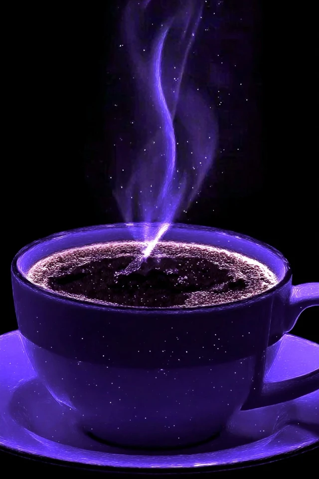 Neon Violet Nocturne - Image 4