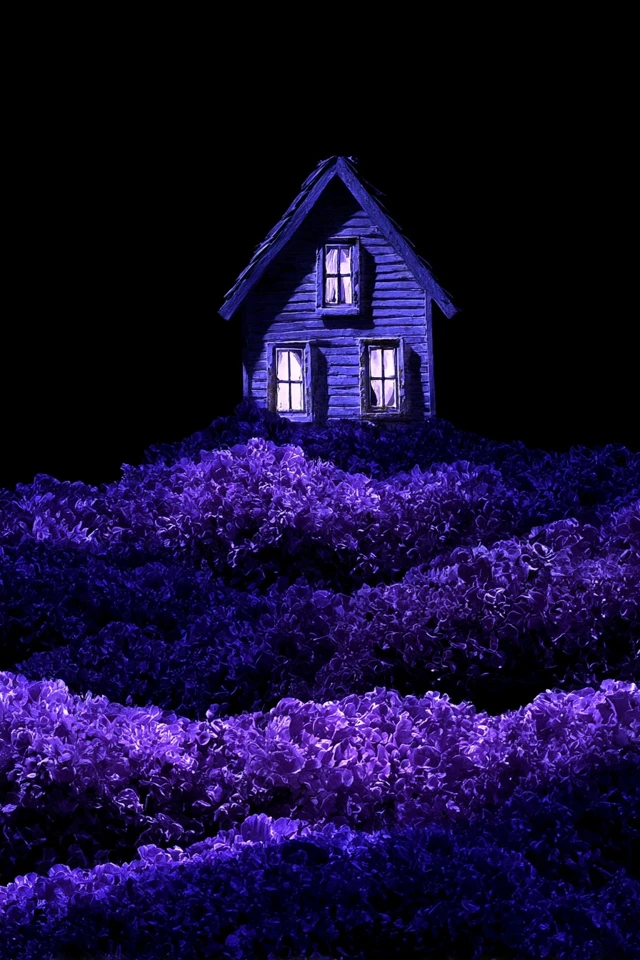 Neon Violet Nocturne - Image 6