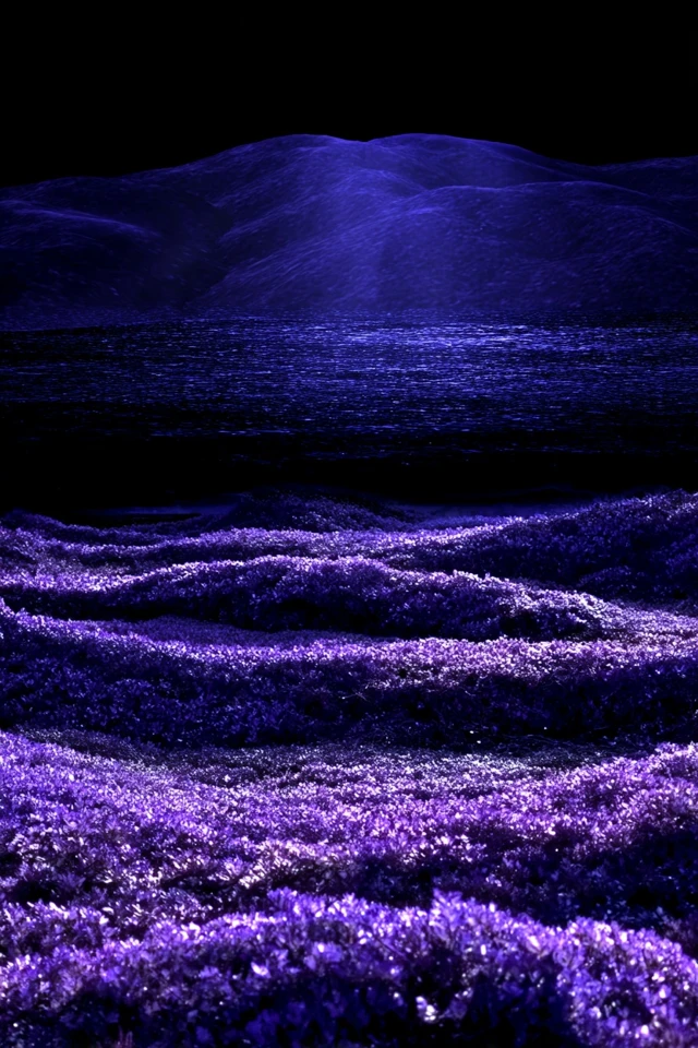 Neon Violet Nocturne - Image 2