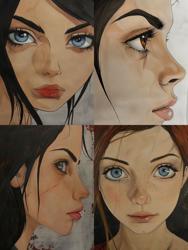 Four Visions of Feminine Strength