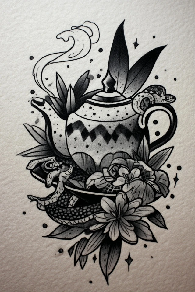 Noir Ink Elegance - Image 3