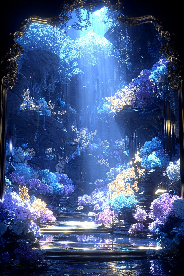 Celestial Azure Radiance - Image 2