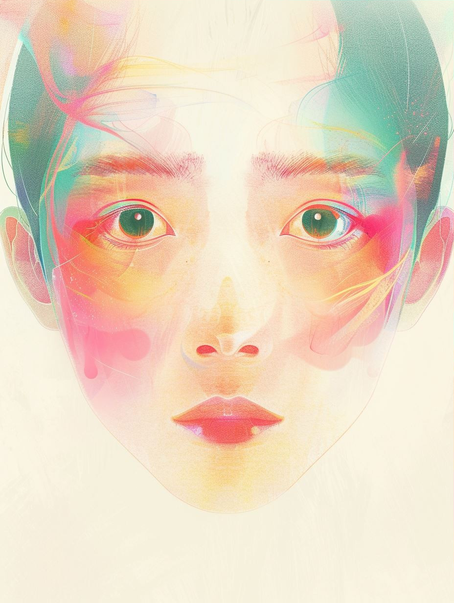 Vibrant Ethereal Watercolor Portraits - Image 3