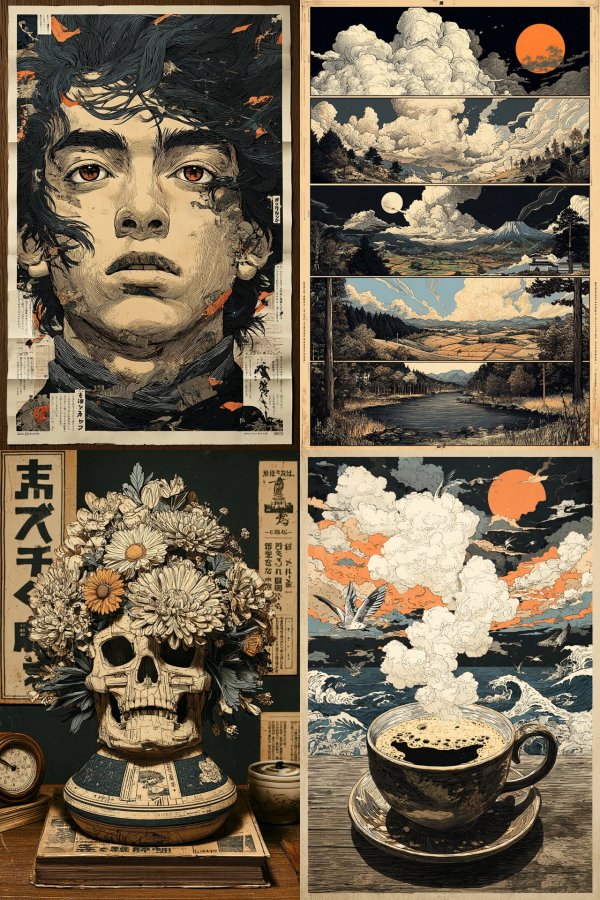 Echoes of Zen and Ink