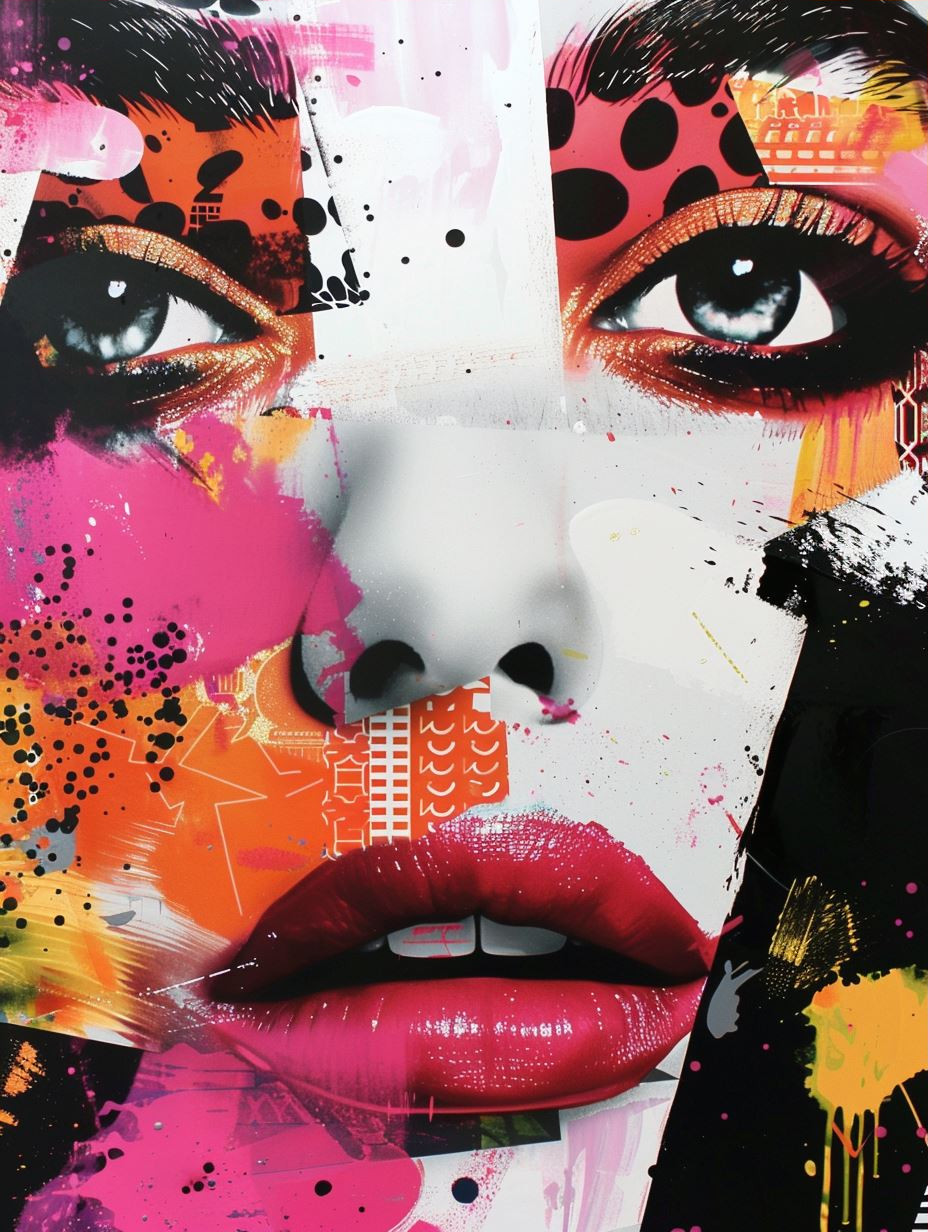 Neon Fragments of Feminine Beauty - Image 3