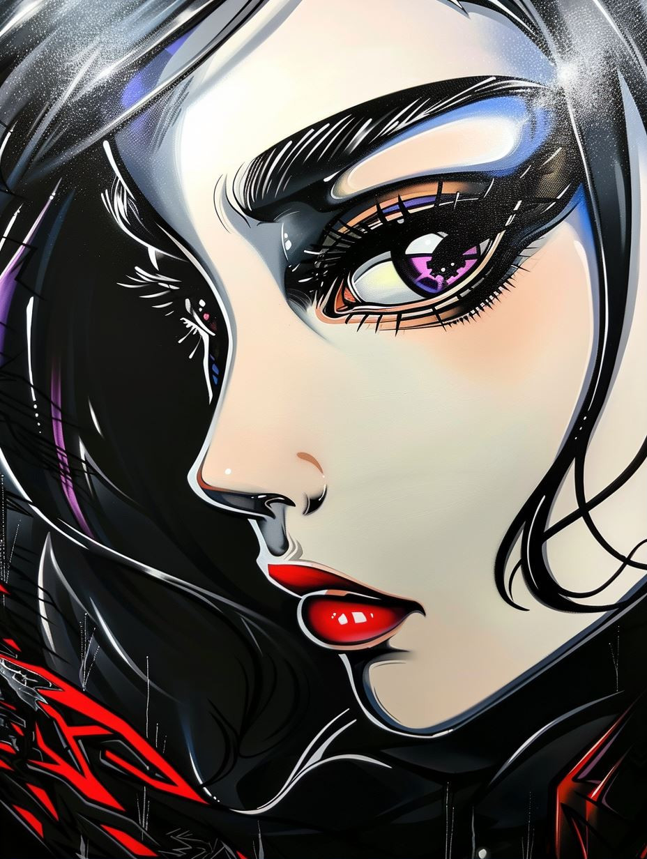 Digital Portraits of Modern Stylized Women - Image 1