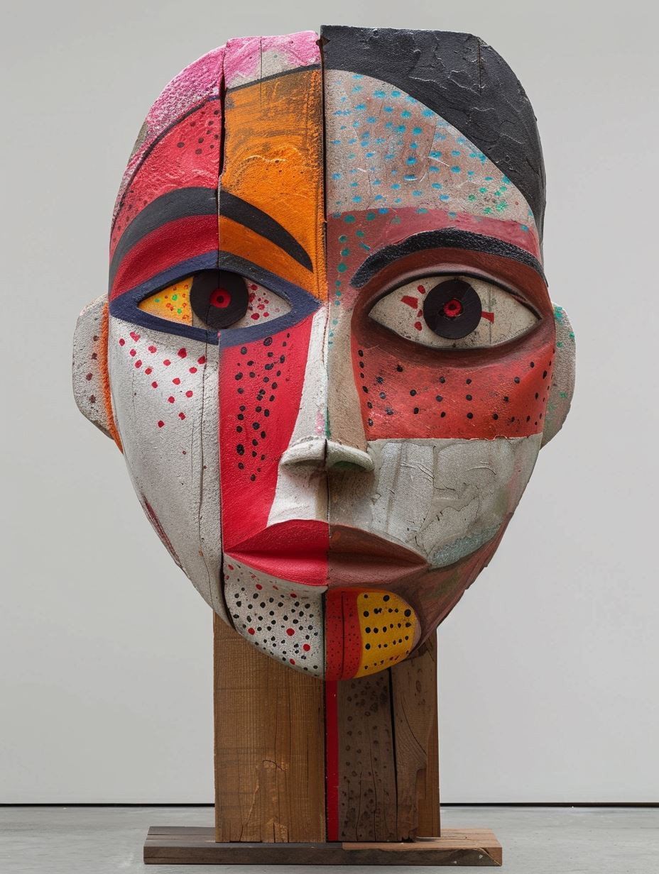 Prismatic Soul Sculpture - Image 1