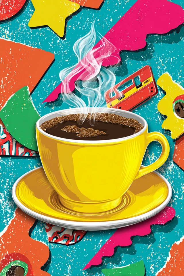 Vibrant Pop Art Fusion Collage - Image 4