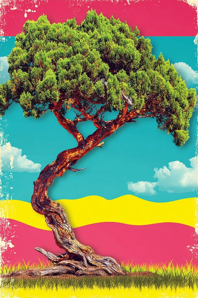 Vibrant Pop Art Fusion Collage - Image 5