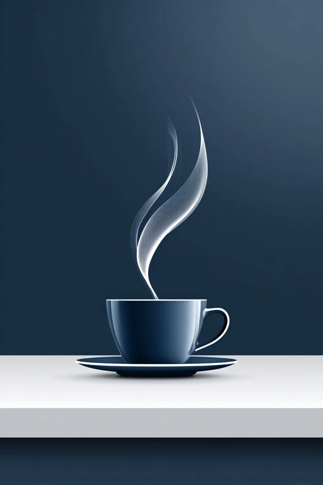 Azure Ink Elegance - Image 4