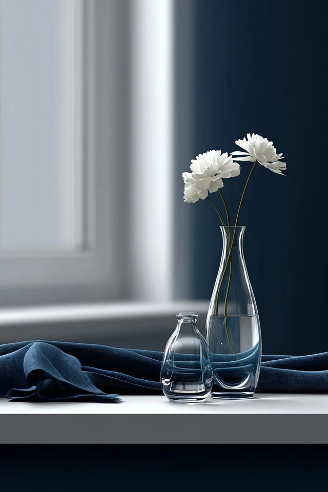 Azure Ink Elegance - Image 3