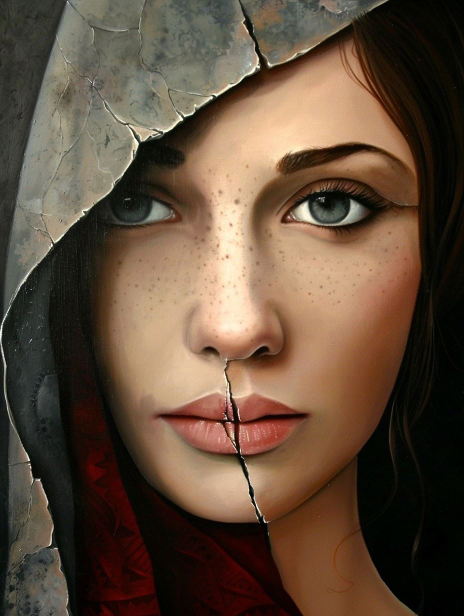Diverse Digital Portraits of Freckled Women - Image 3