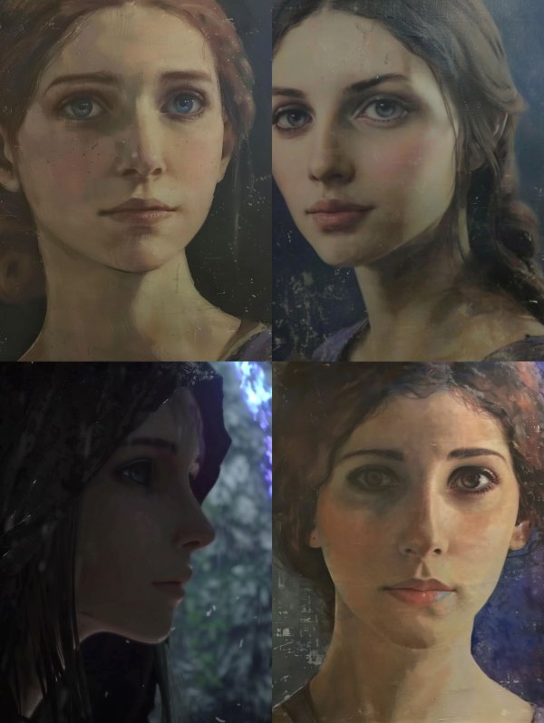 Ethereal Gaze of Soft Light
