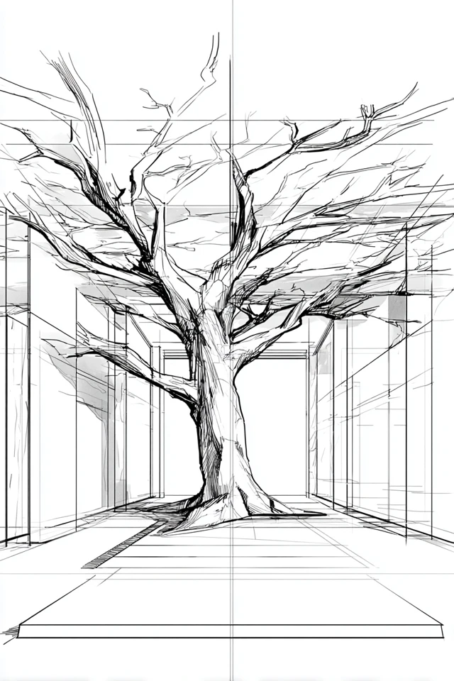 Rough Charcoal Study - Image 5