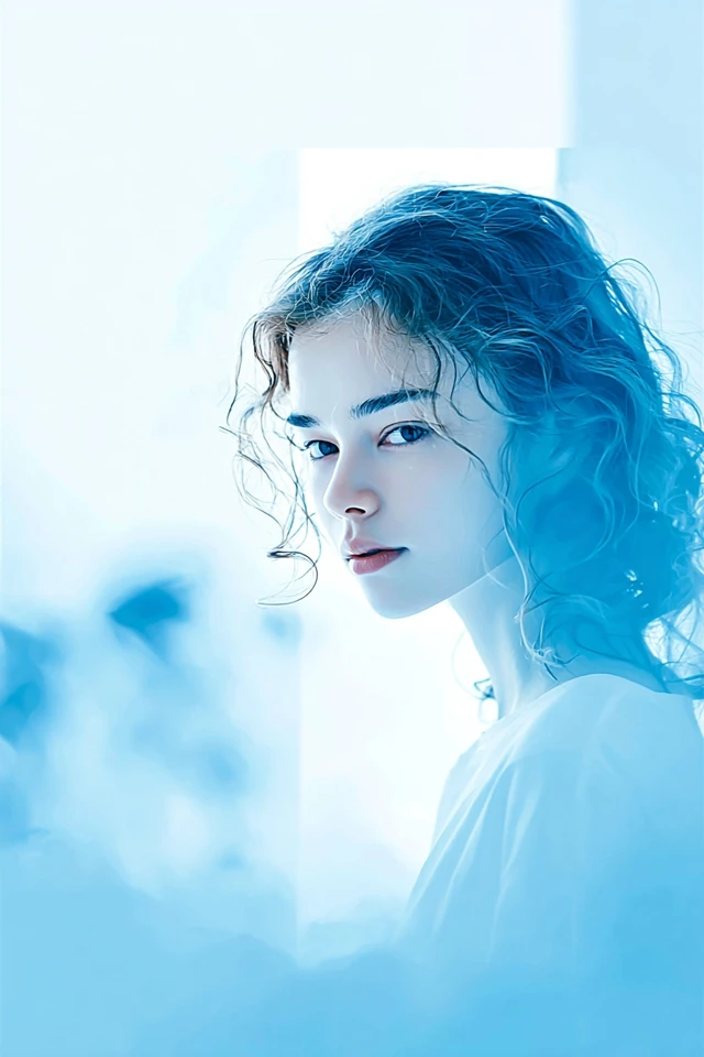 Azure Ethereal Glow - Image 1