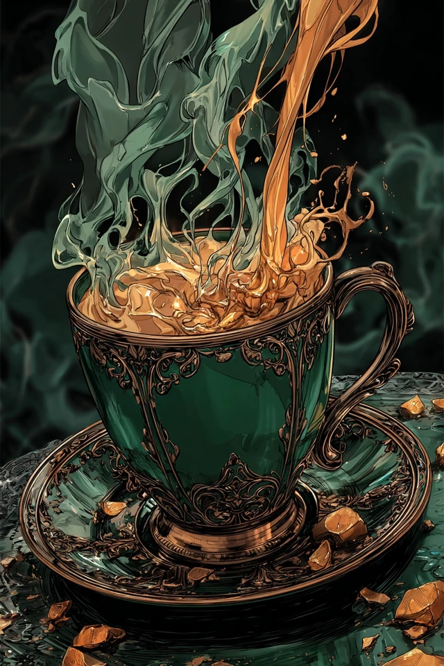 Emerald Mystic Elegance - Image 4