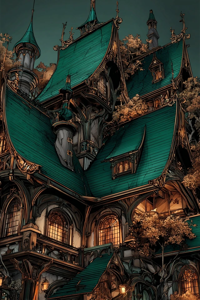 Emerald Mystic Elegance - Image 6