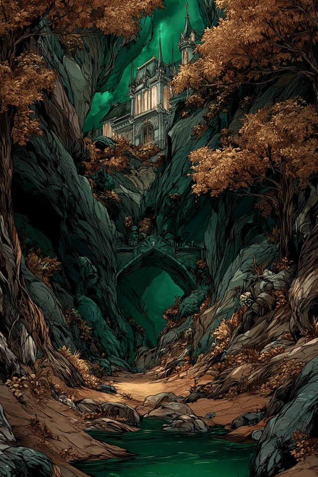 Emerald Mystic Elegance - Image 2
