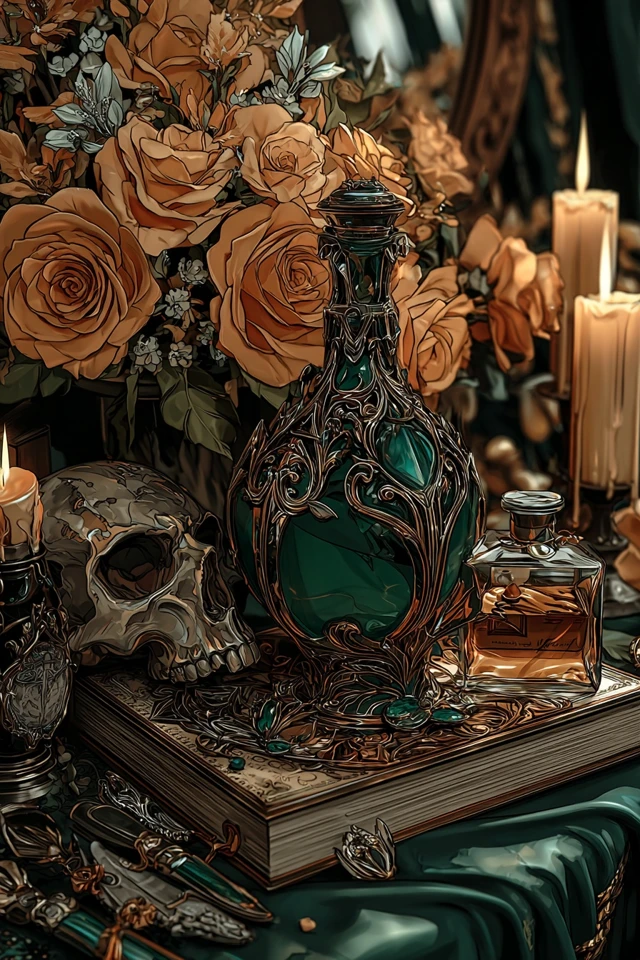 Emerald Mystic Elegance - Image 3