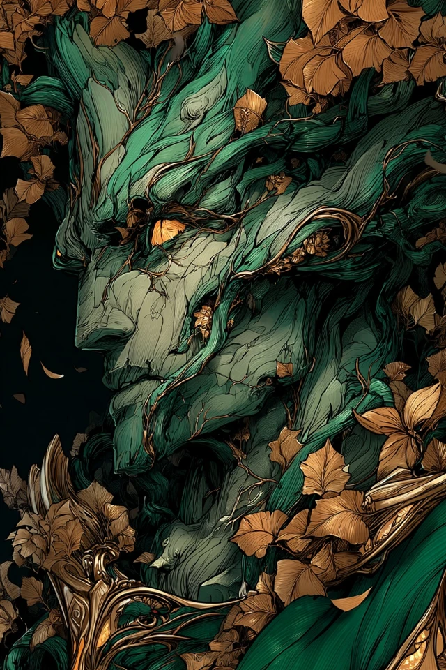 Emerald Mystic Elegance - Image 5