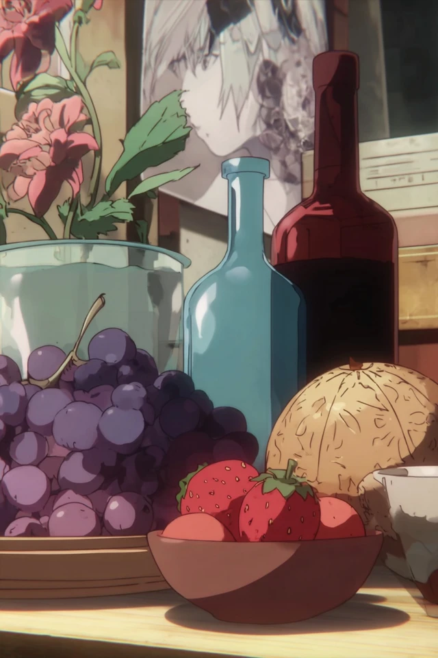 Serene Anime Moments Collage - Image 3