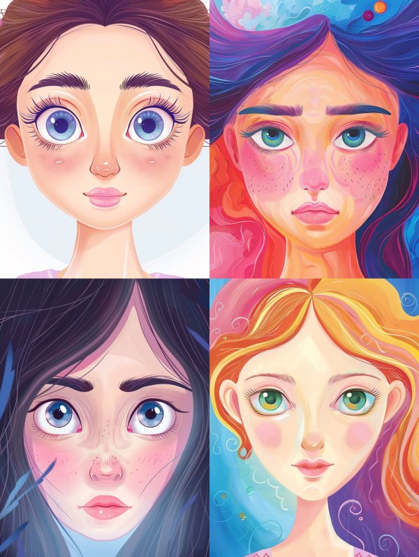 Vibrant Visions of Ethereal Beauty