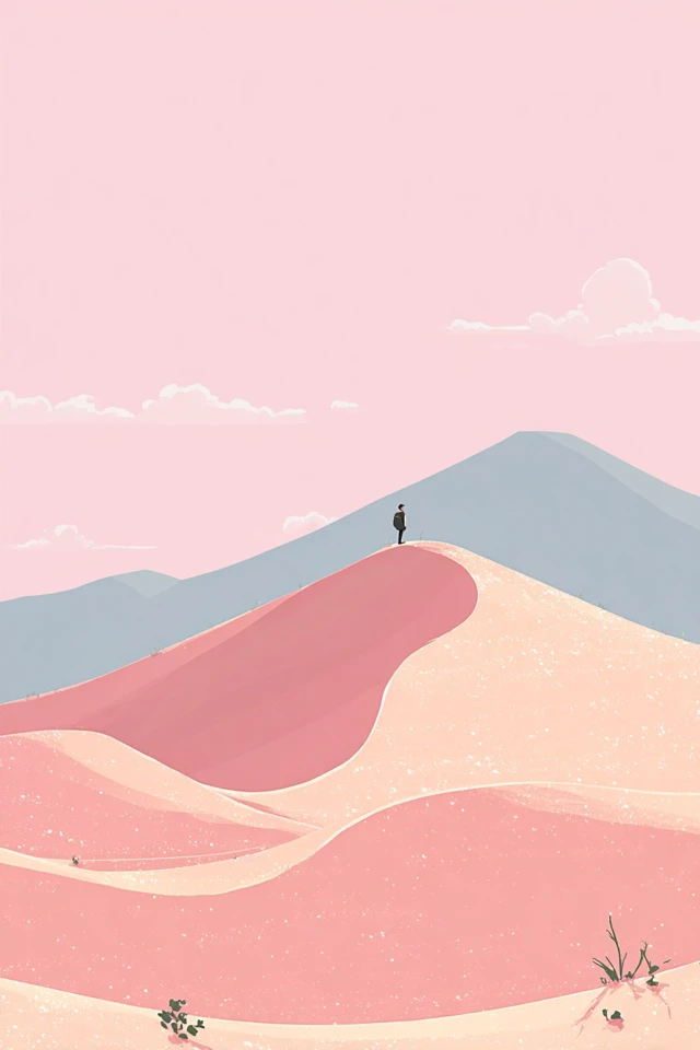 Soft Pink Pastel Illustration Collection - Image 2