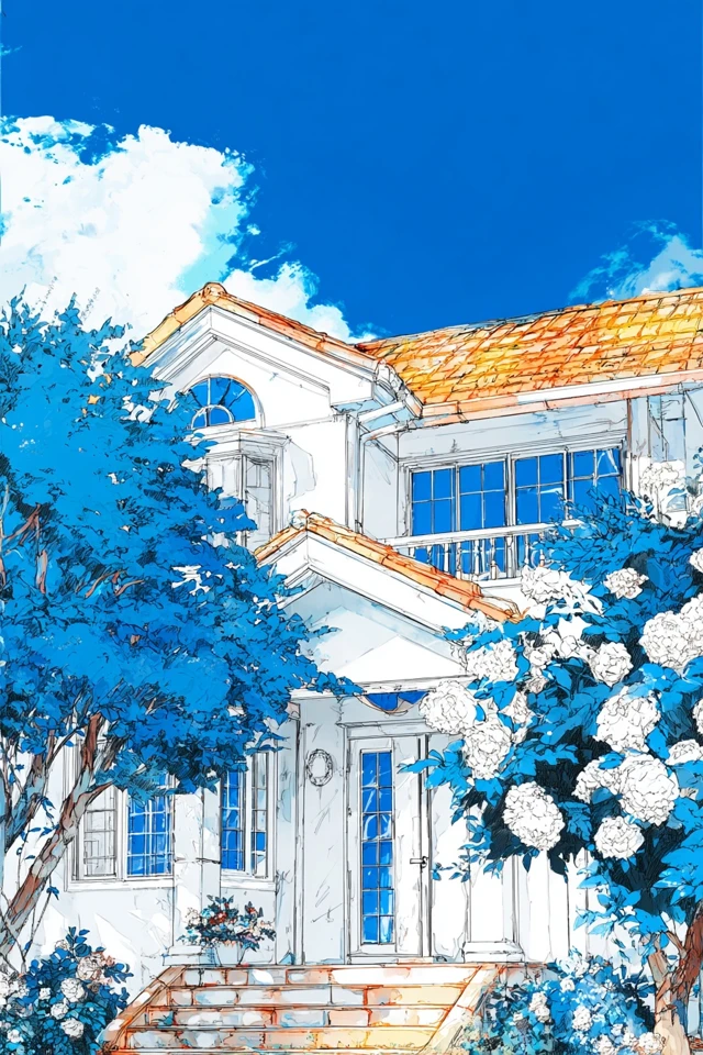 Azure Dreams: An Anime Aesthetic Collection - Image 6