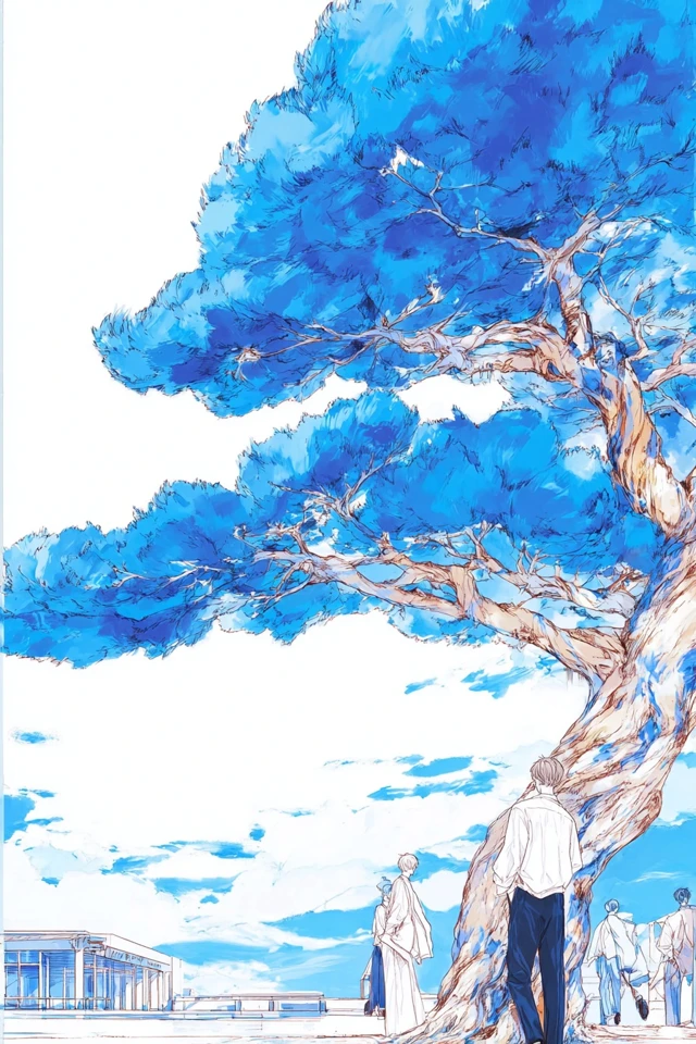 Azure Dreams: An Anime Aesthetic Collection - Image 5