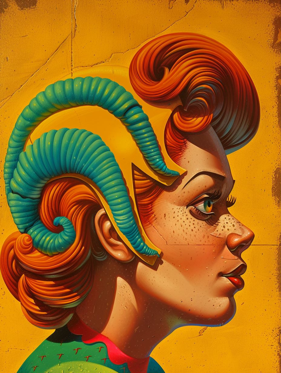 Surrealist Pop Art Portraits - Image 1
