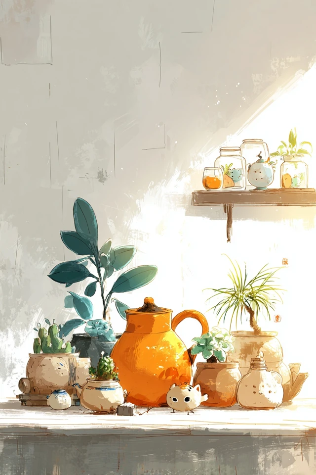 Whimsical Moments in Soft Watercolor - Image 3