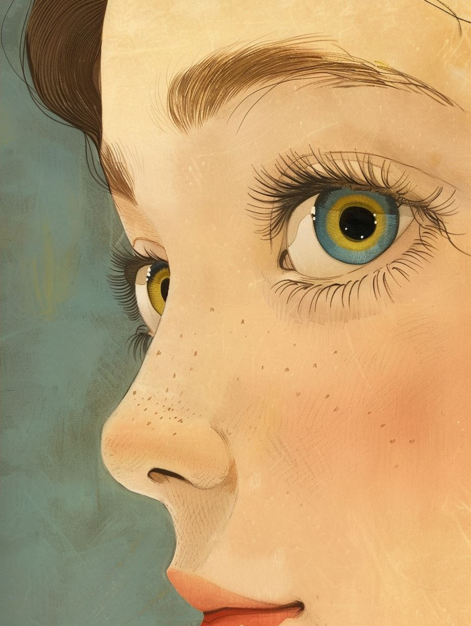 Ethereal Gaze of Quiet Innocence - Image 4