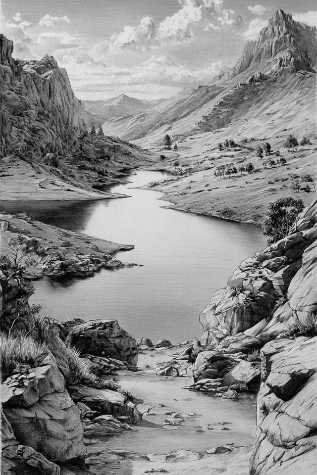 Mastery of Graphite: A Diverse Art Portfolio - Image 2